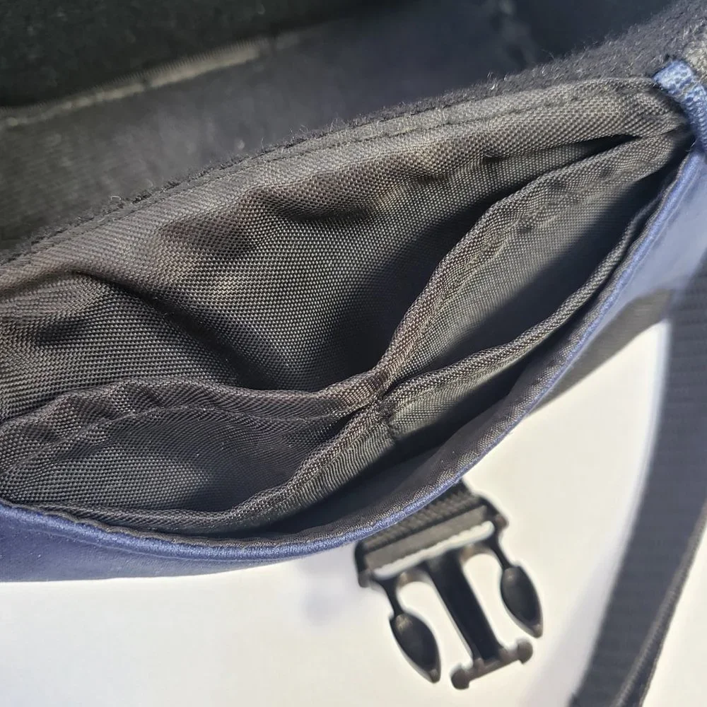 Fellowes Body Glove Camera Bag Padded with Shoulder Strap Pockets Blue Black